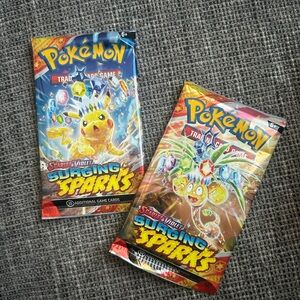 Pokemon Surging Sparks Booster Packs